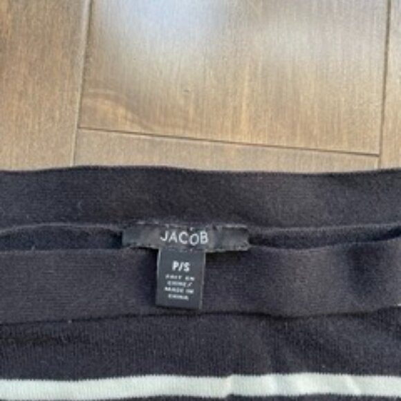 Striped Boatneck Sweater - Small - Picture 4 of 5